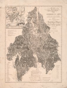 Dragon in Foliage (piirustus, recto); kalligrafia, (toisin) tekijältä G. og Ramm Munthe